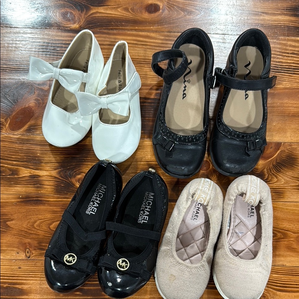 Michael Kors Black and Tan Dress Shoes